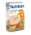 NUTRIBEN 8 CER MIEL  GALLETA MARIA 600 G