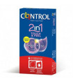 CONTROL 2en1 TOUCH&FEEL+LUBRIC 6ud