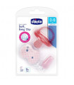 CHUPETE PH SOFT SIL 06M + CLIP EAS ROSA