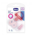 CHUPETE PH SOFT SIL 16M + CLIP EA ROSA