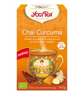 YOGI TEA CHAI CURCUMA 17UD