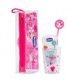 SET DENTAL ROSA 36M+ pastacepillovaso