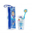 SET DENTAL AZUL 36M+ pastacepillovaso