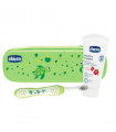 SET DENTAL CHICCO FLUOR VERDE 636 meses